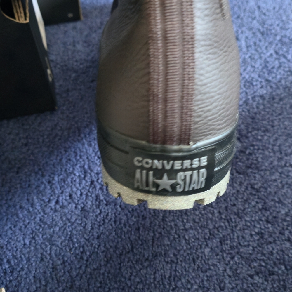 Converse Men's Dark Brown High-Top Sneakers - Picture 5 of 6
